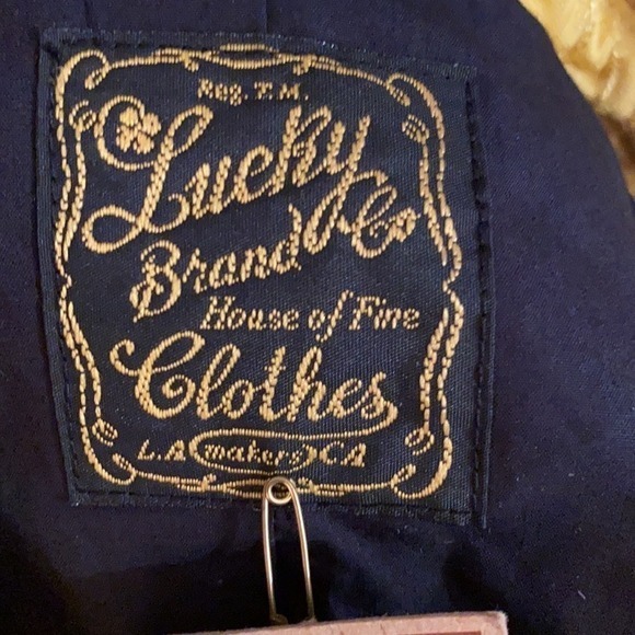 Yellow Floral Embossed Oriental Style Jacket Asian Inspired Cropped  size Small‎ - Picture 12 of 15